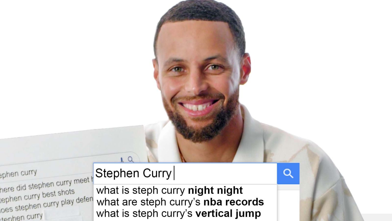 Stephen Curry Answers The Web's Most Searched Questions