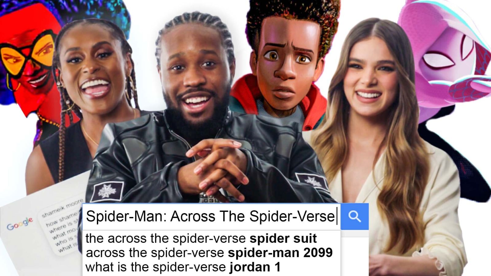 Shameik Moore, Issa Rae & Hailee Steinfeld Answer The Web's Most Searched Questions